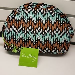 Vera Bradley Ruffle Cosmetic Bag Sierra Stream